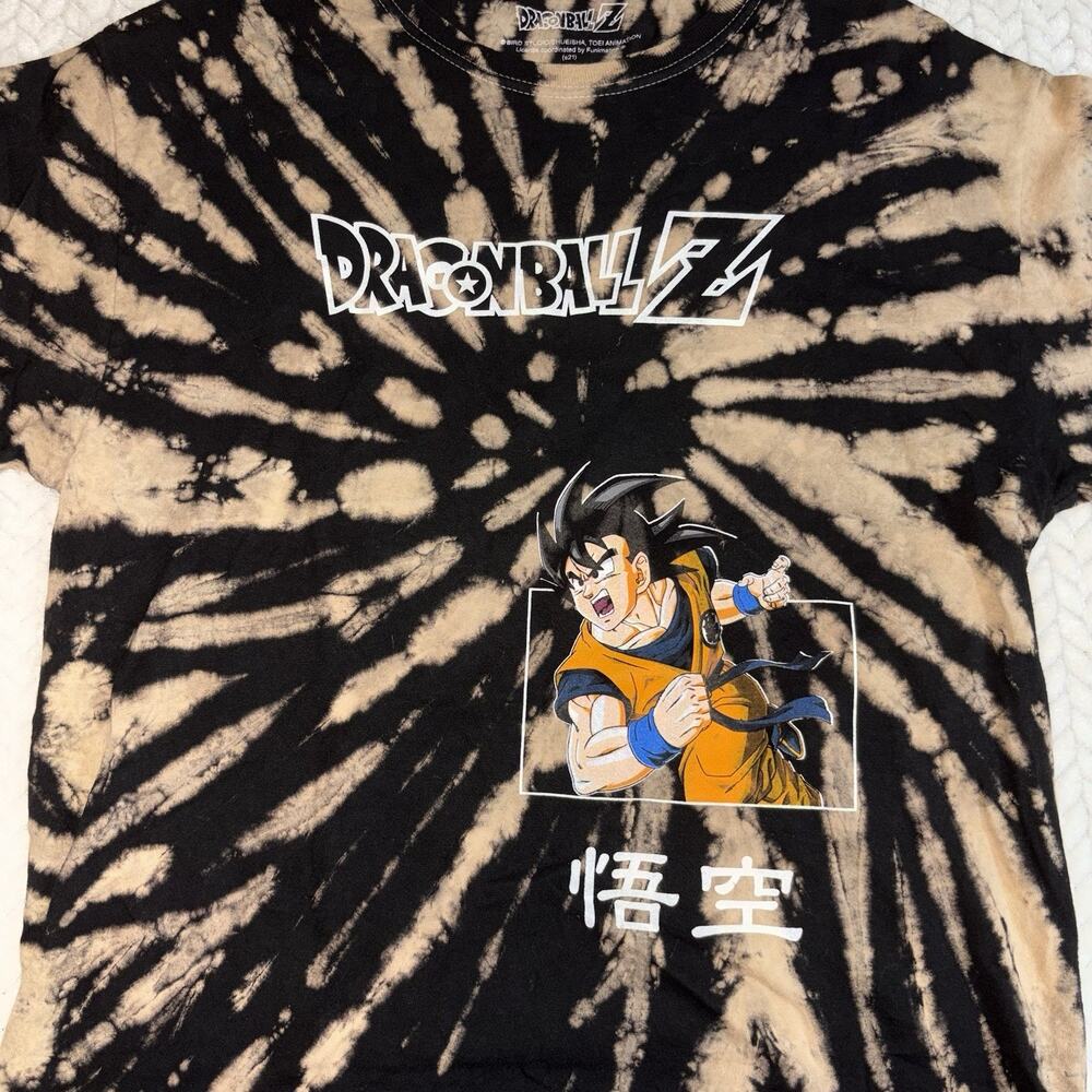 Dragonball Z Toei Animation Tie Dye T Shirt Size Men's Medium